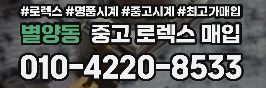 별양동 중고 로렉스 매입