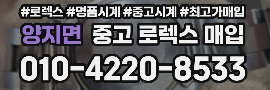 양지면 중고 로렉스 매입