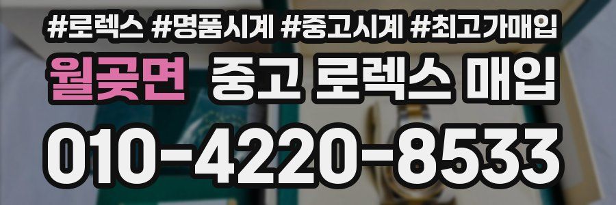 월곶면 중고 로렉스 매입