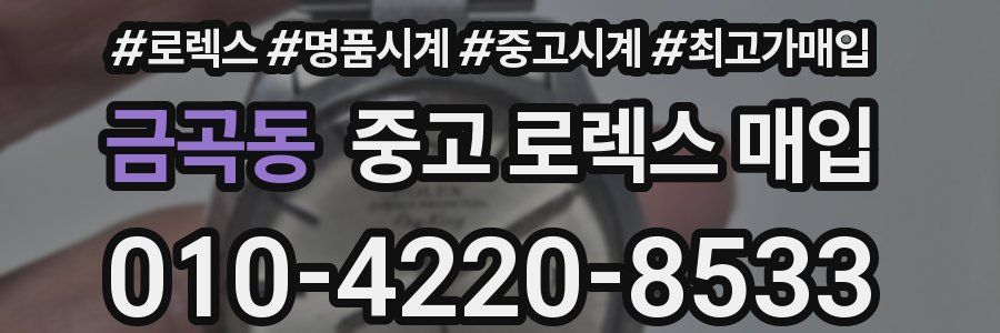 금곡동 중고 로렉스 매입