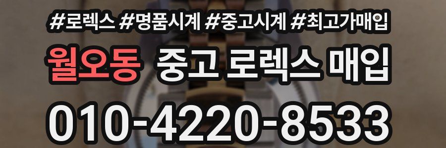 월오동 중고 로렉스 매입