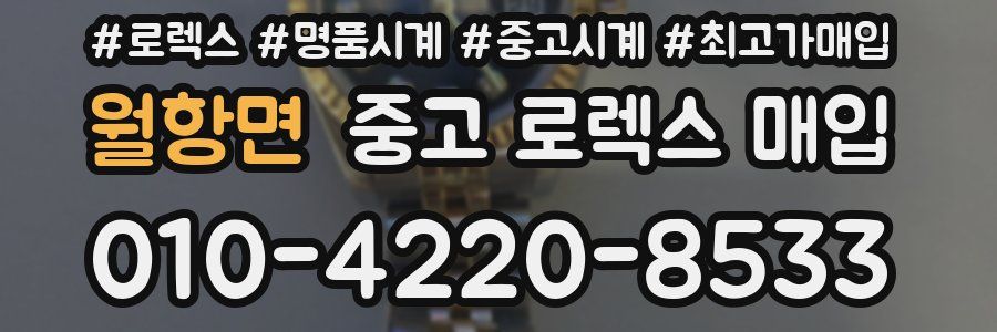 월항면 중고 로렉스 매입