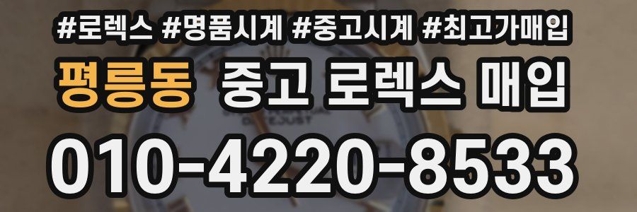 평릉동 중고 로렉스 매입