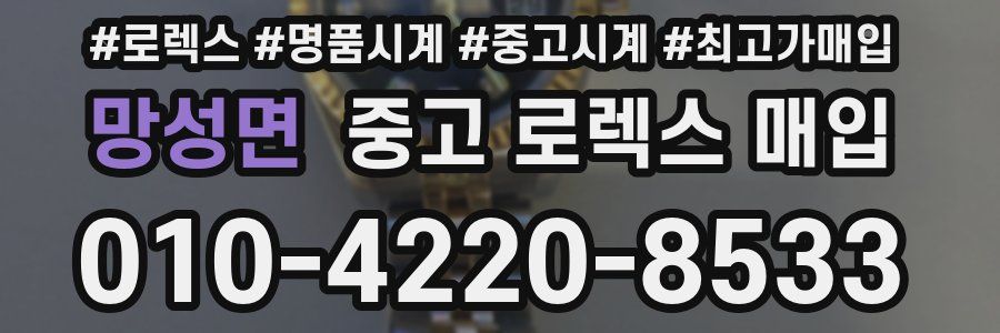 망성면 중고 로렉스 매입