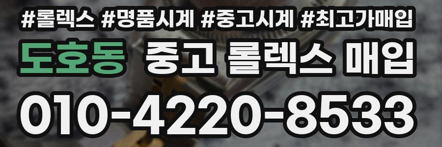 도호동 중고 롤렉스 매입