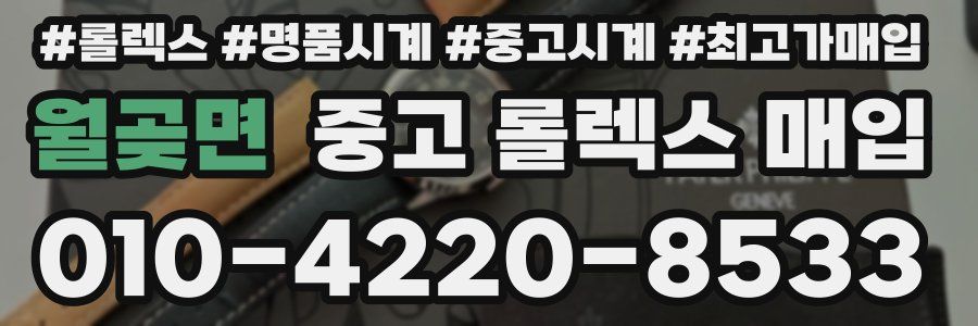 월곶면 중고 롤렉스 매입