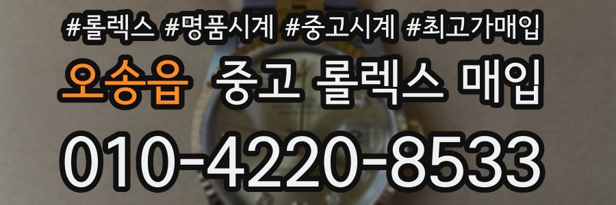 오송읍 중고 롤렉스 매입