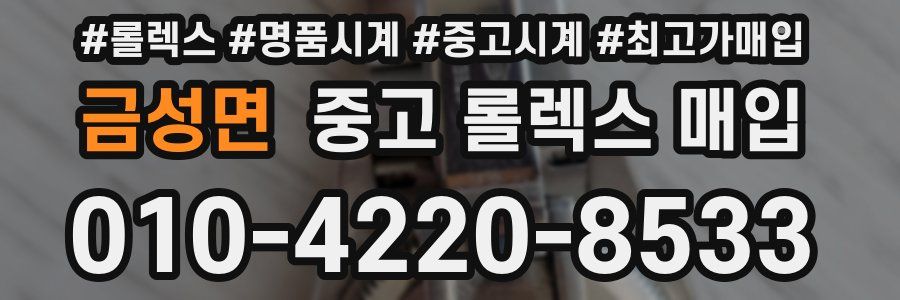 금성면 중고 롤렉스 매입