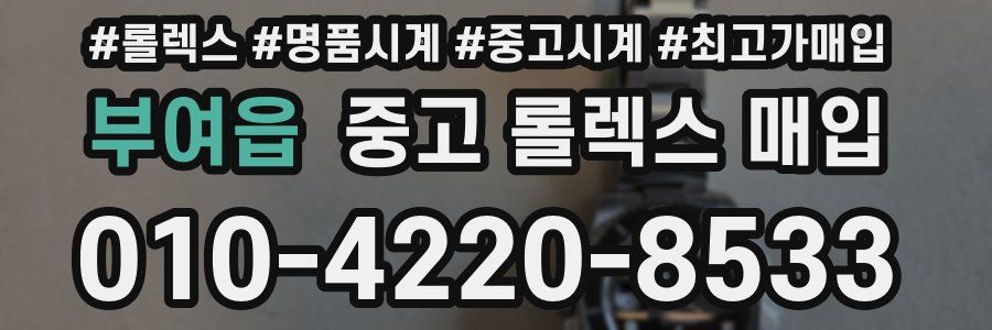 부여읍 중고 롤렉스 매입