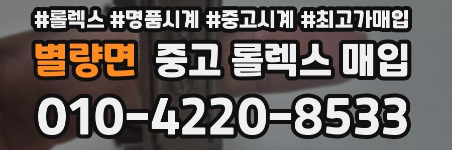 별량면 중고 롤렉스 매입