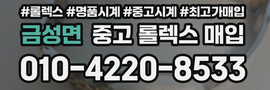금성면 중고 롤렉스 매입