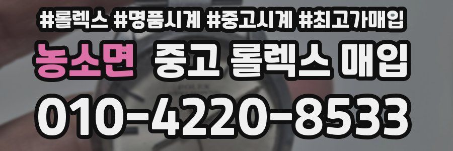농소면 중고 롤렉스 매입