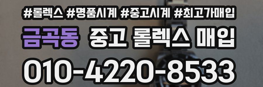 금곡동 중고 롤렉스 매입