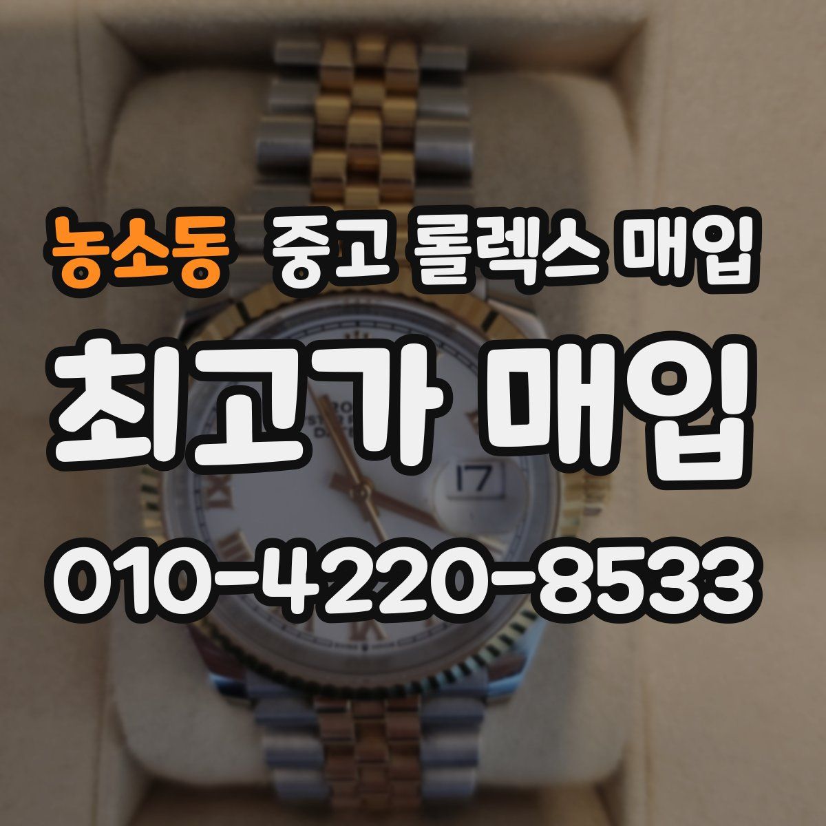 농소동 중고 롤렉스 매입