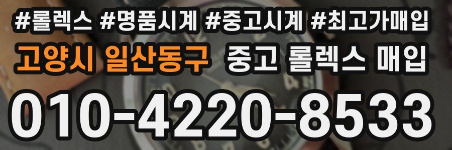 고양시 일산동구 중고 롤렉스 매입