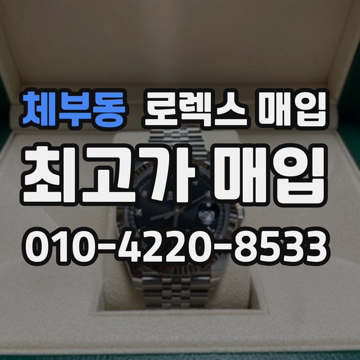 체부동 로렉스 매입