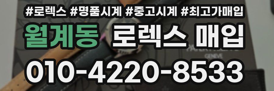 월계동 로렉스 매입