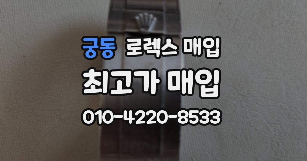 궁동 로렉스 매입