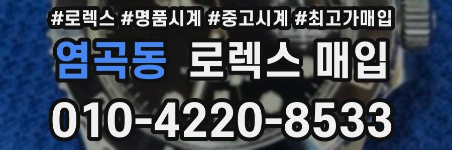 염곡동 로렉스 매입