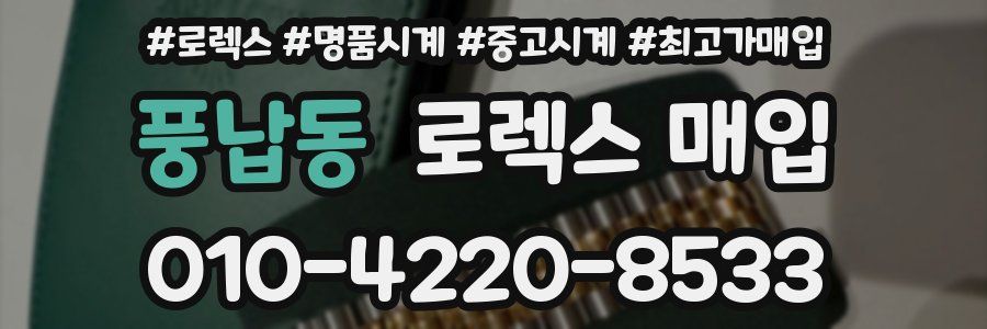 풍납동 로렉스 매입