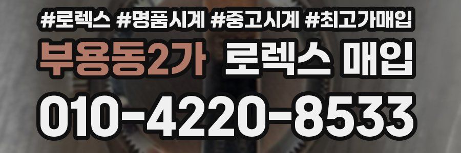 부용동2가 로렉스 매입
