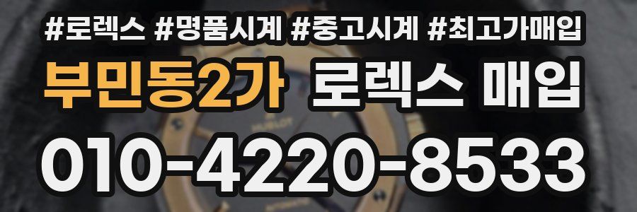 부민동2가 로렉스 매입