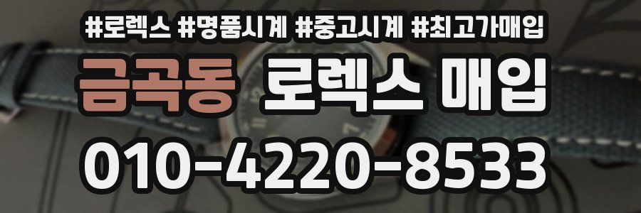 금곡동 로렉스 매입