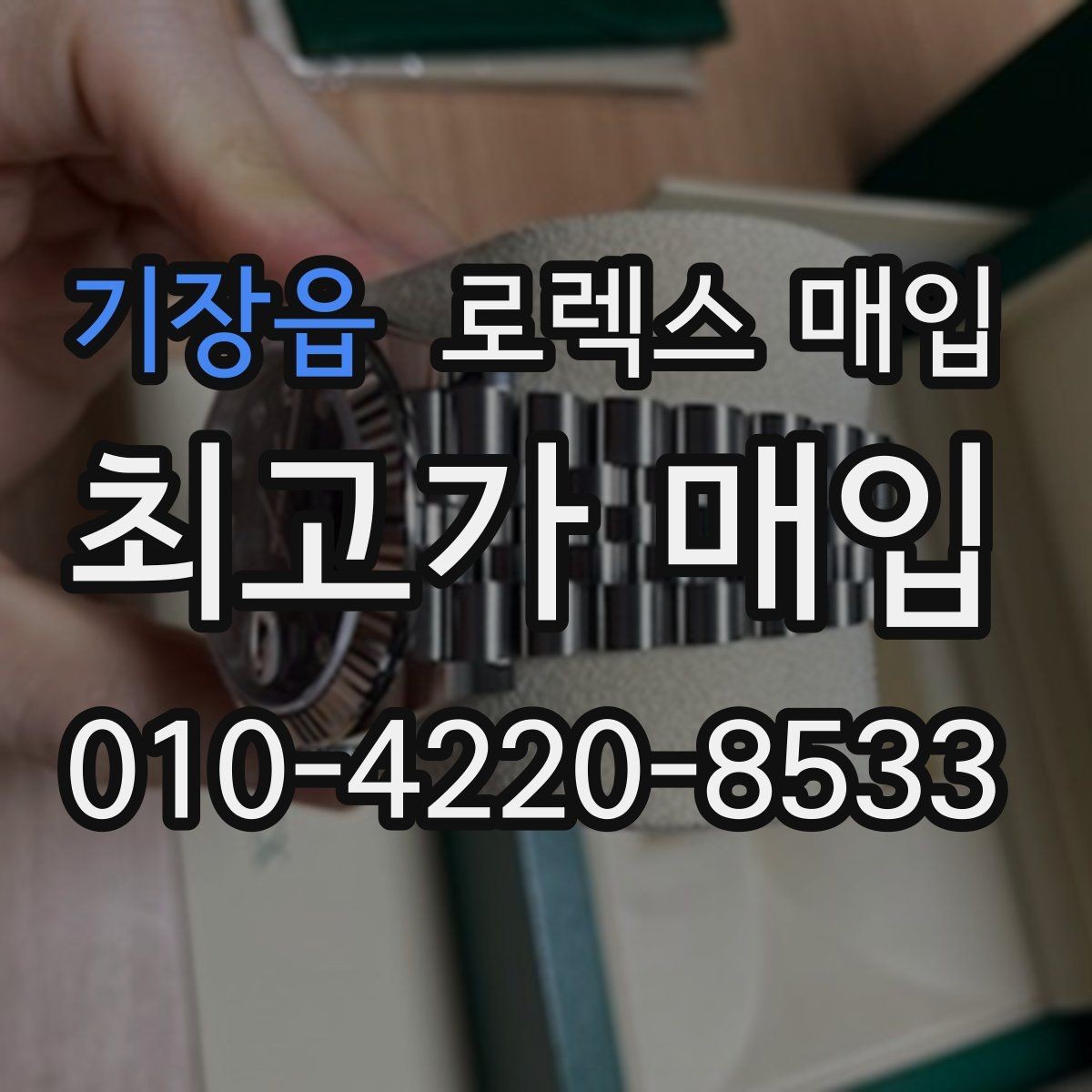 기장읍 로렉스 매입 시세가 오르는 시기와 떨어지는 시기