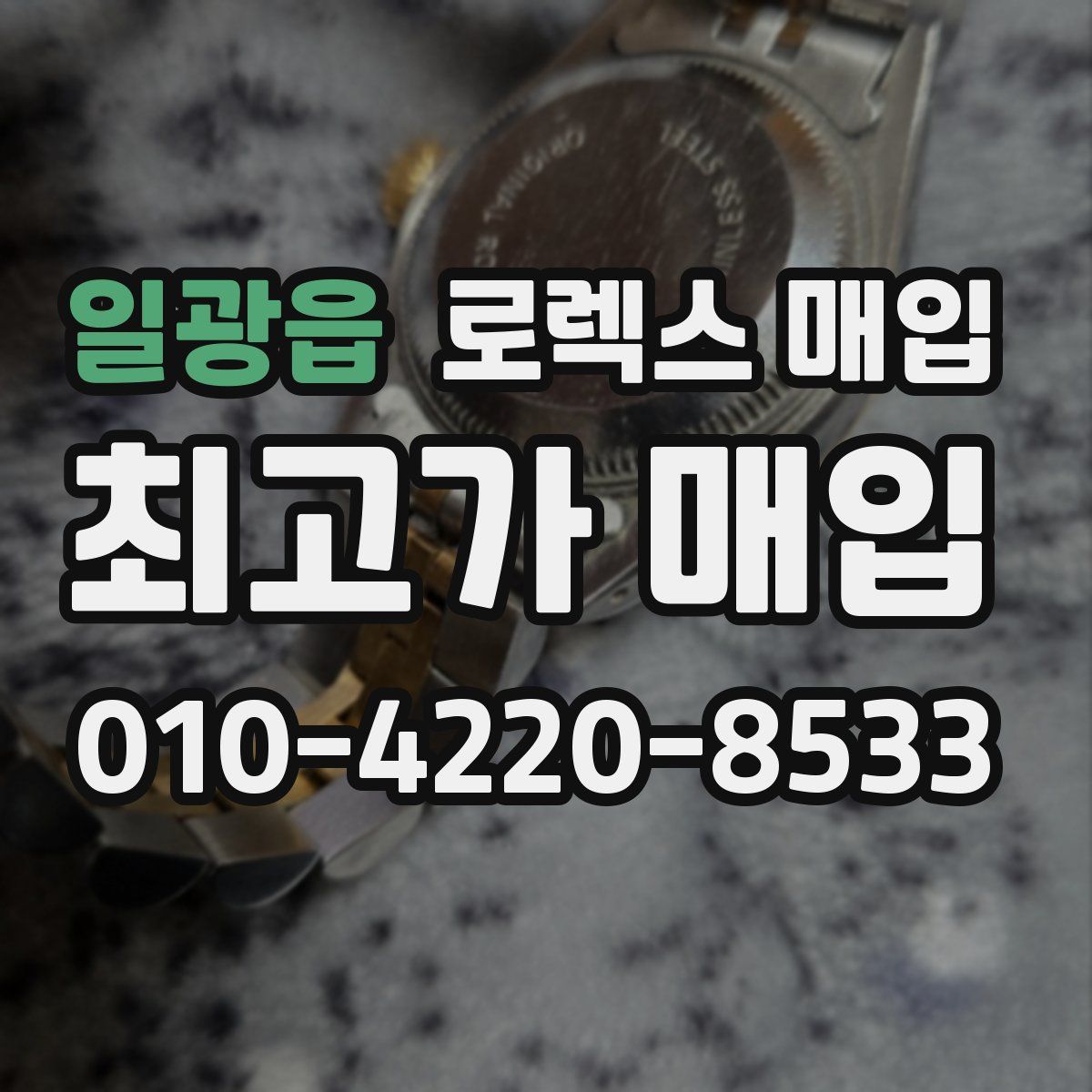 일광읍 로렉스 매입