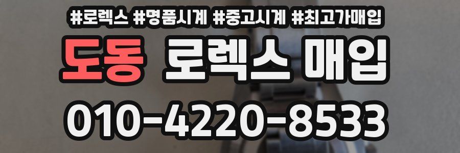 도동 로렉스 매입