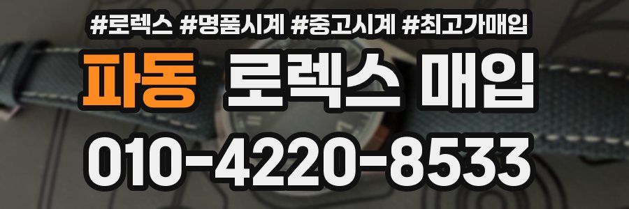 파동 로렉스 매입