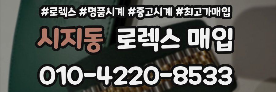시지동 로렉스 매입