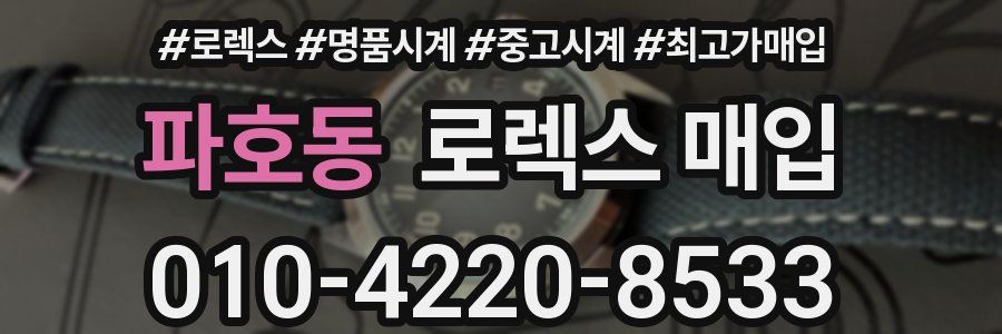 파호동 로렉스 매입
