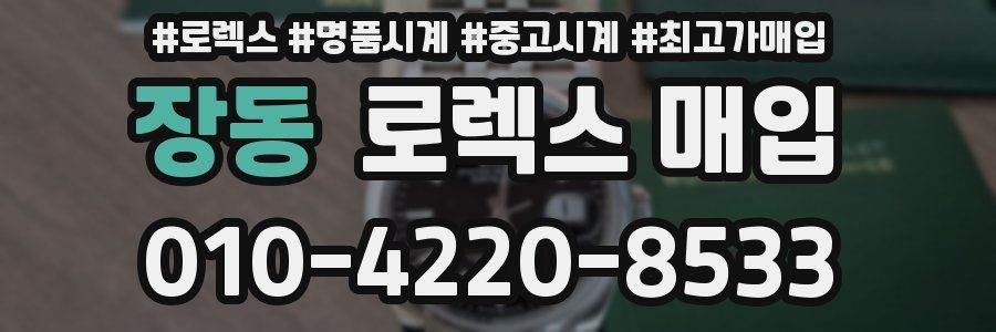 장동 로렉스 매입