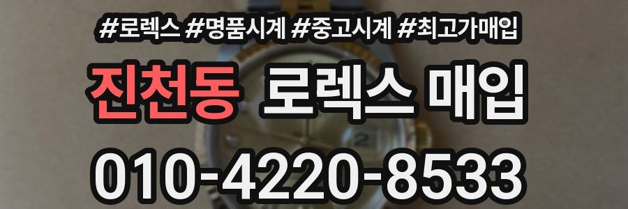 진천동 로렉스 매입