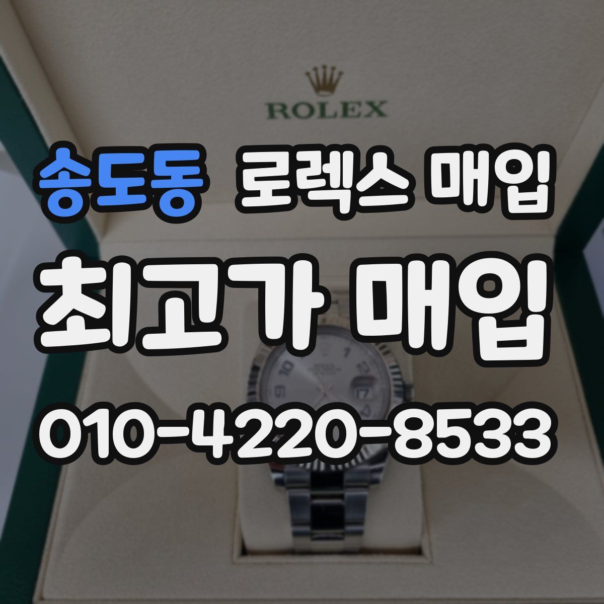 송도동 로렉스 매입