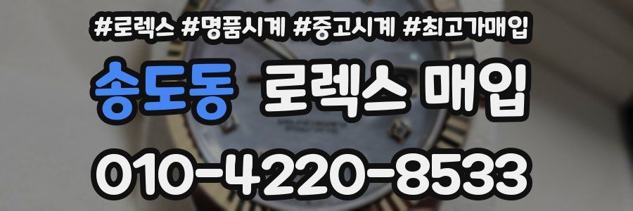 송도동 로렉스 매입