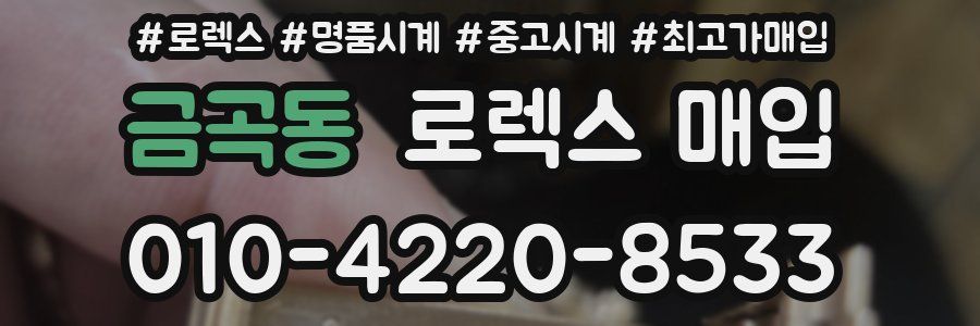 금곡동 로렉스 매입