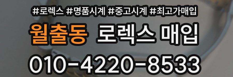 월출동 로렉스 매입
