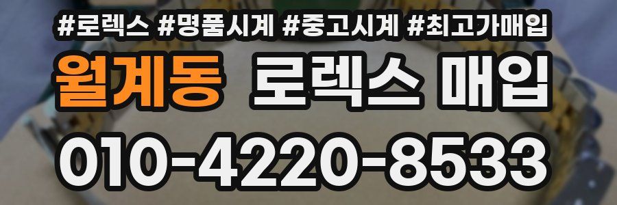 월계동 로렉스 매입