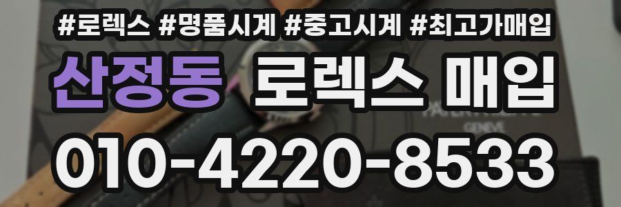 산정동 로렉스 매입