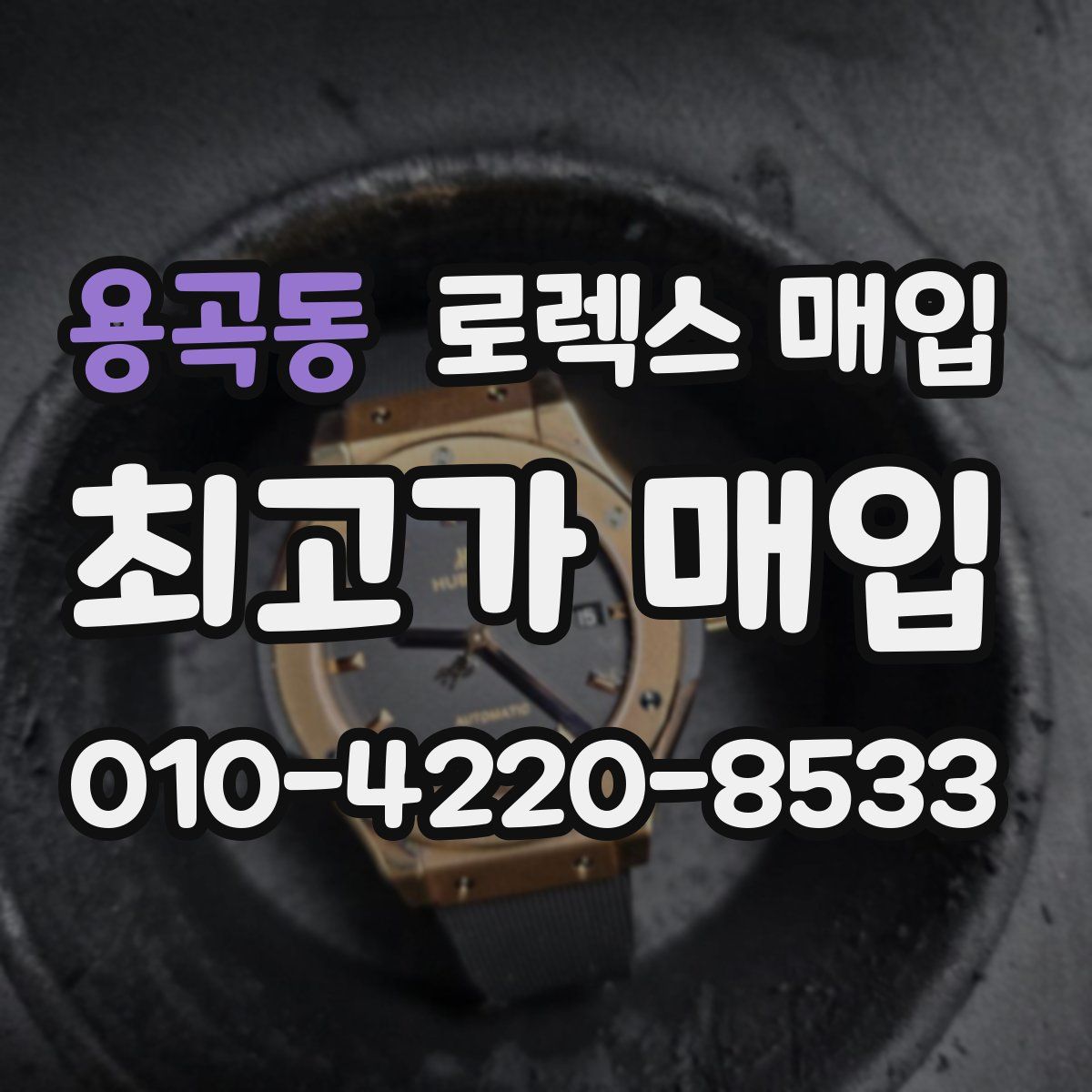 용곡동 로렉스 매입