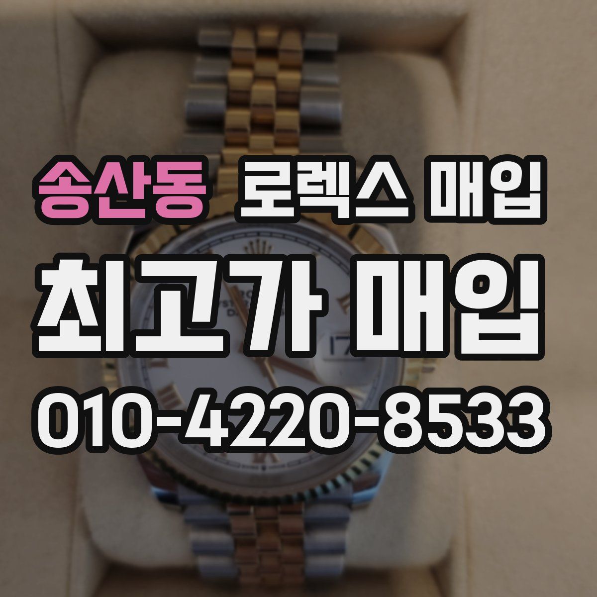 송산동 로렉스 매입