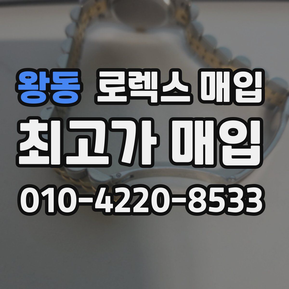 왕동 로렉스 매입