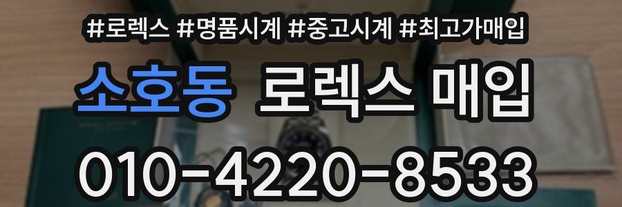 소호동 로렉스 매입