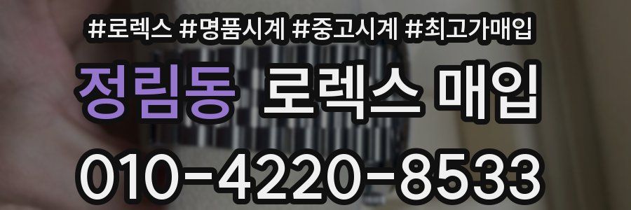 정림동 로렉스 매입