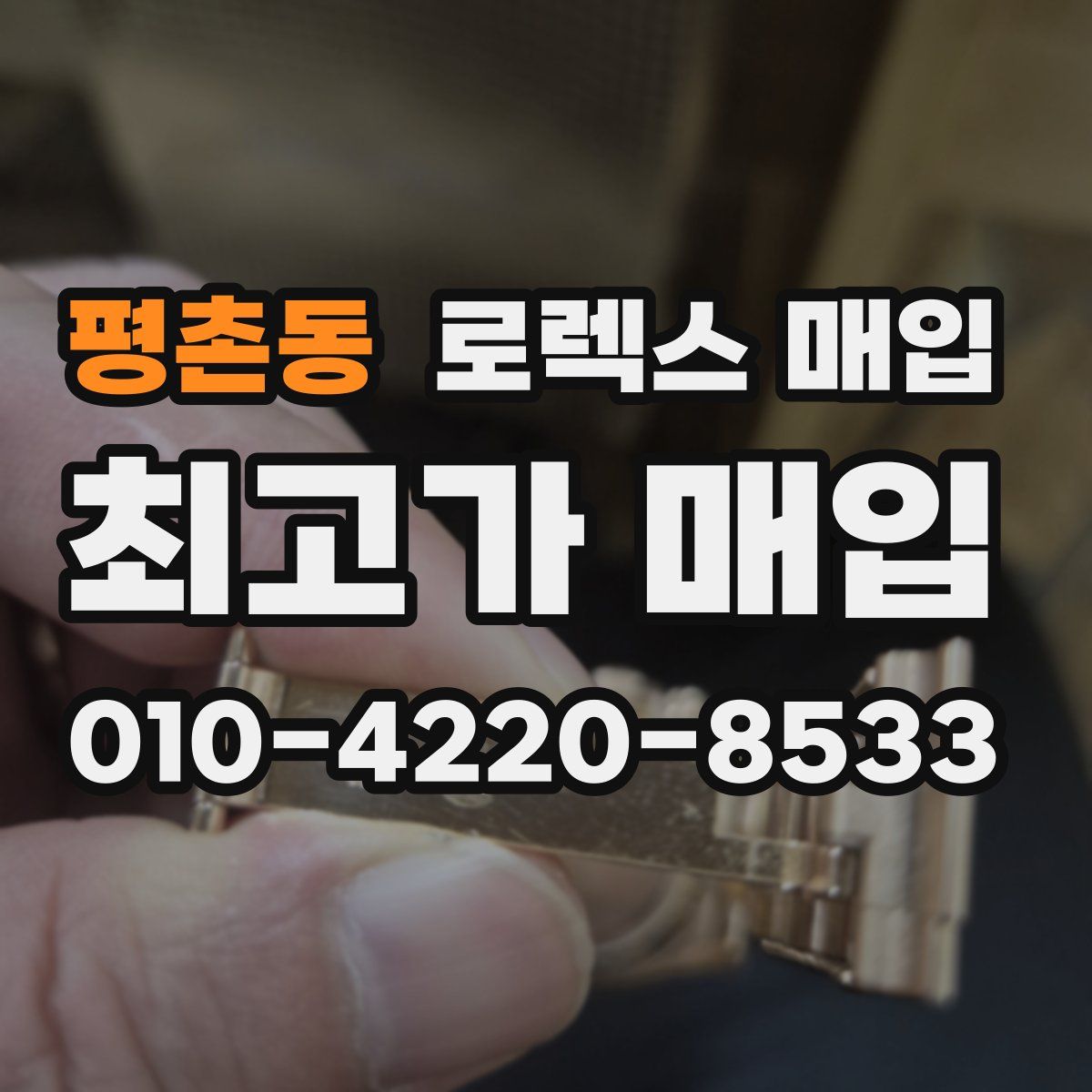 평촌동 로렉스 매입