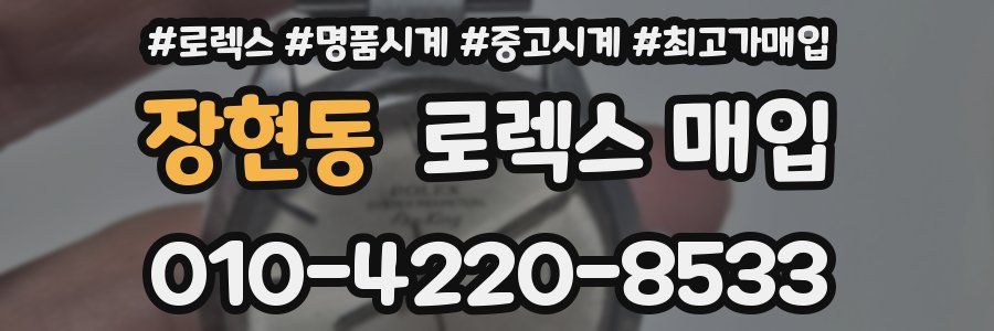 장현동 로렉스 매입