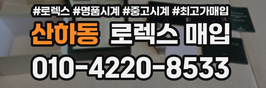산하동 로렉스 매입