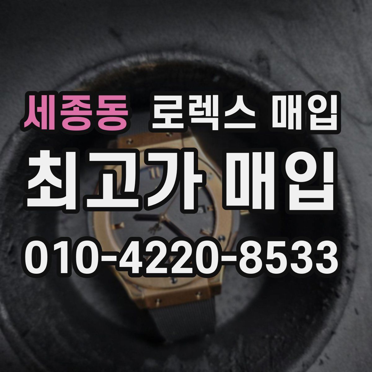 세종동 로렉스 매입